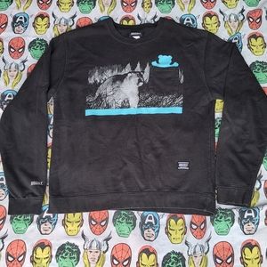 Grizzly Skateboard Pocket Sweater